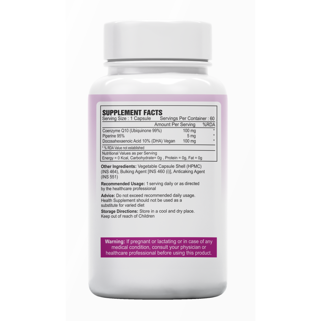 Coenzyme Q10, COQ10 100mg