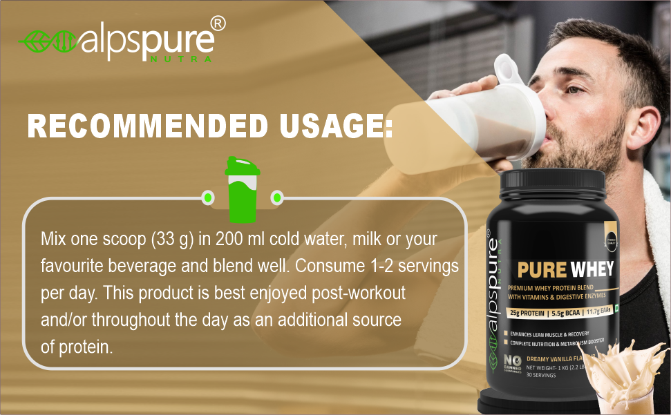 Alpspure Nutra Premium Whey Protein