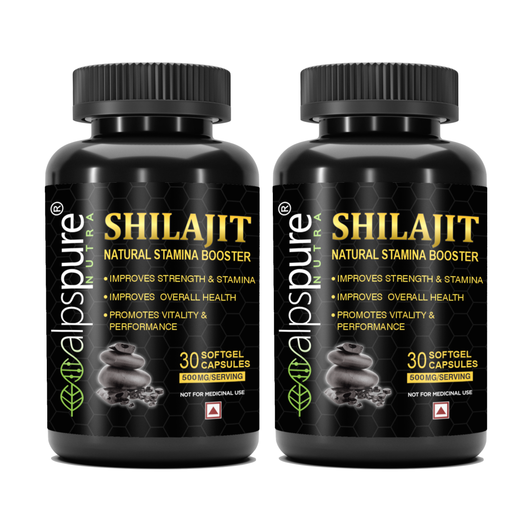 100% Pure Himalyan Shilajit Softgel