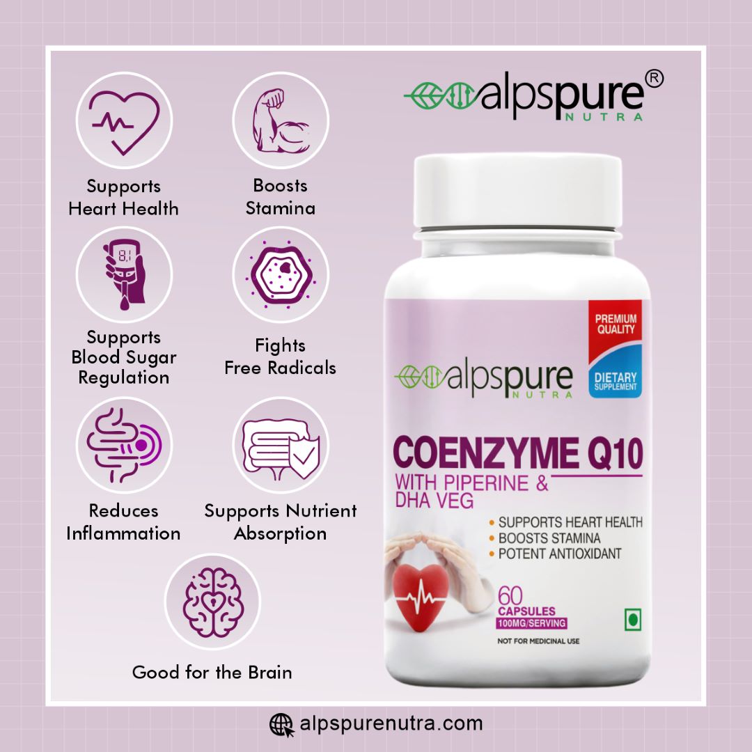 Coenzyme Q10, COQ10 100mg