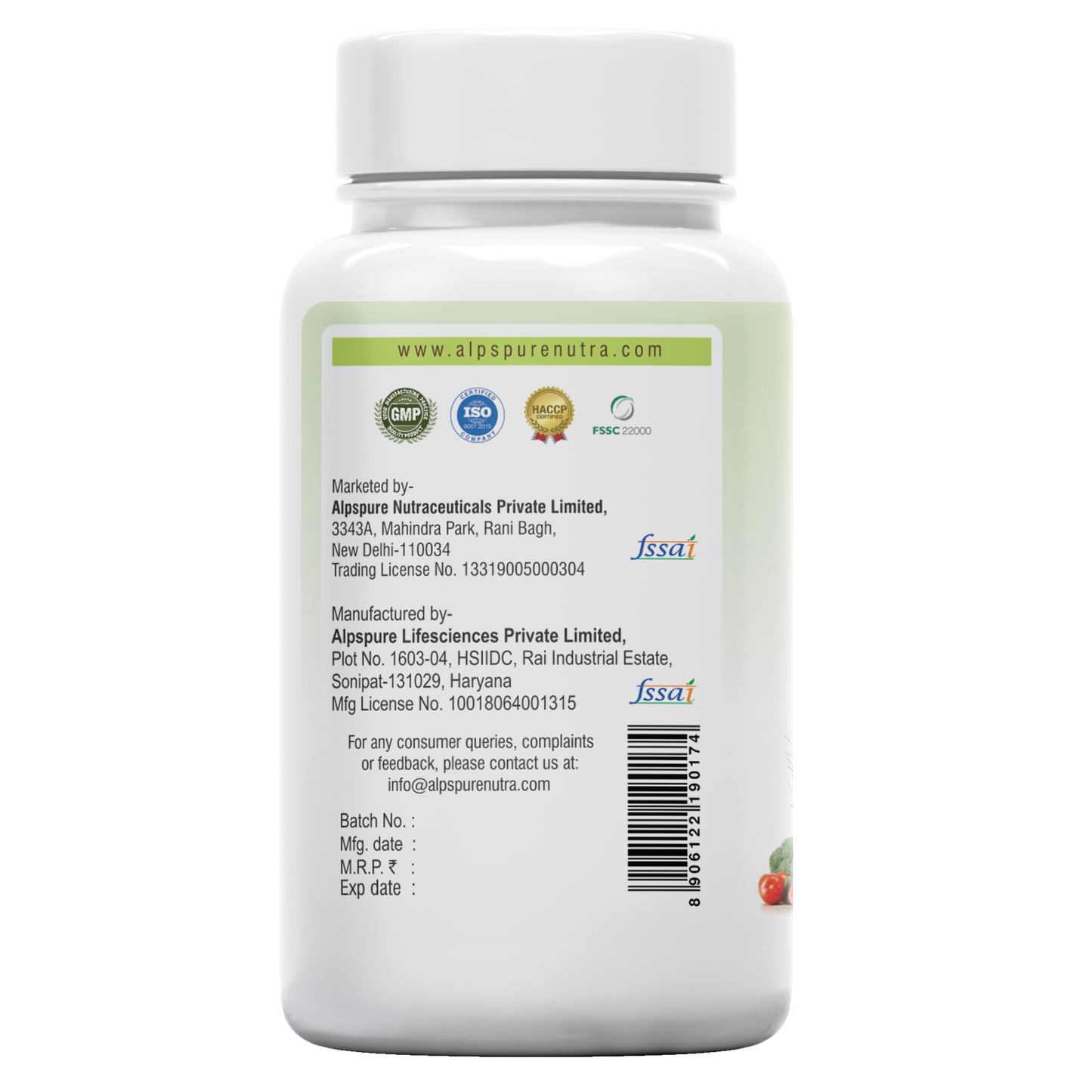 Unisex-Daily Life Multivitamin-Non Veg