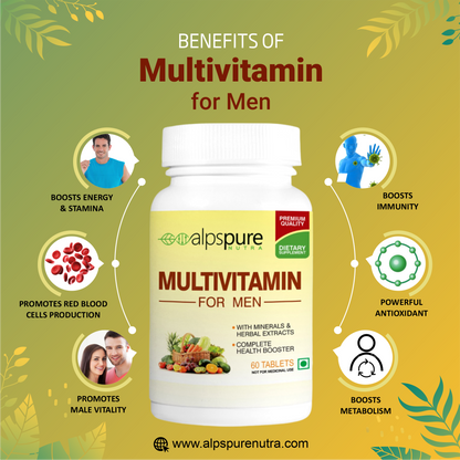 Men Daily Life Herbal Multivitamin-Veg
