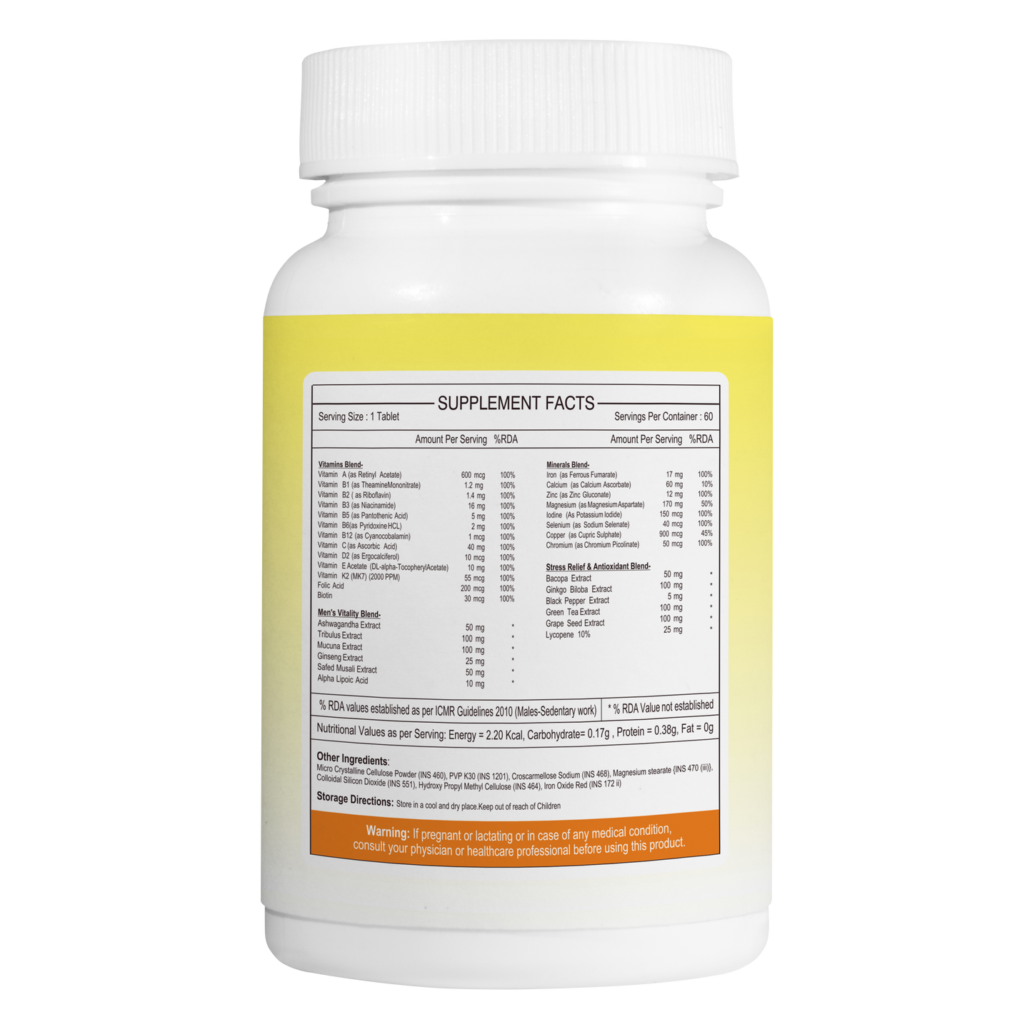 Men Daily Life Herbal Multivitamin-Veg