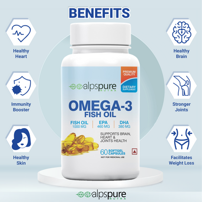 Omega-3 Fish Oil Softgel