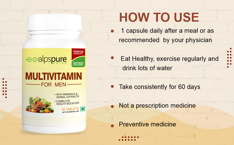 Men Daily Life Herbal Multivitamin-Veg