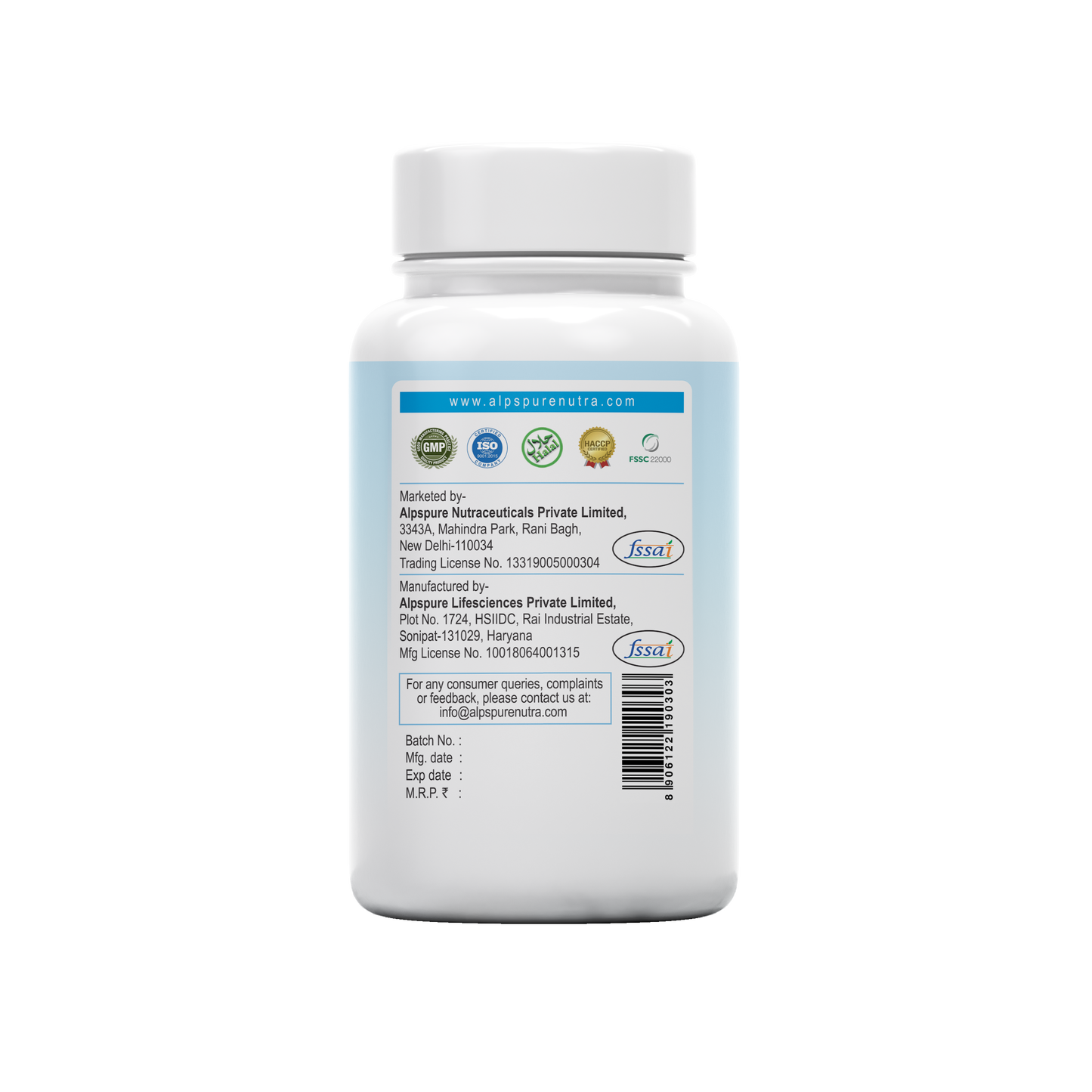 Omega-3 Fish Oil Softgel