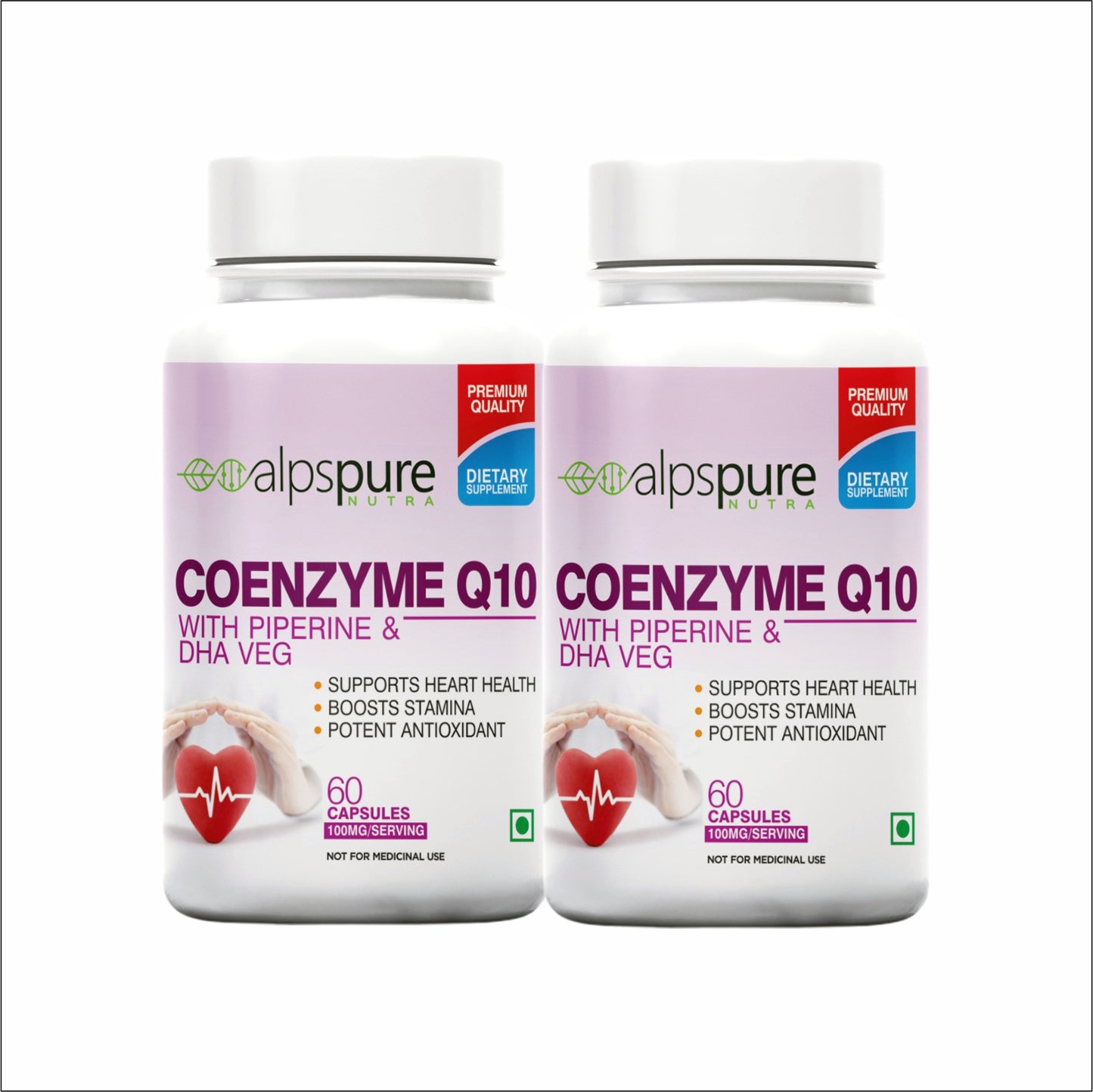 Coenzyme Q10, COQ10 100mg Capsules