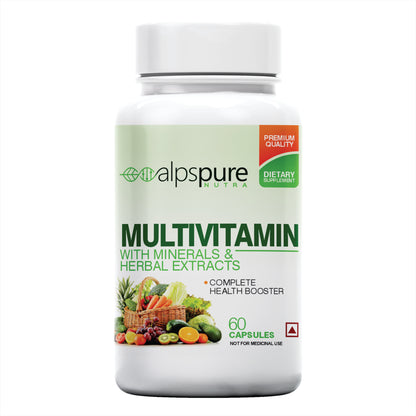Complete Daily Nutrient Support with Multivitamin - Capsules