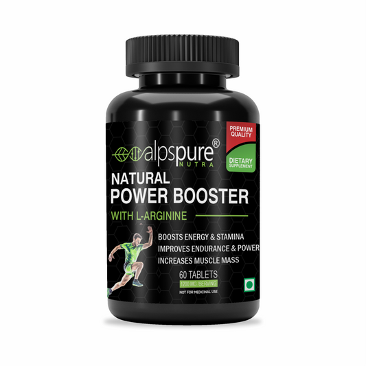 Natural Power Booster With L Arginine & Herbal Extracts For Stamina & Power