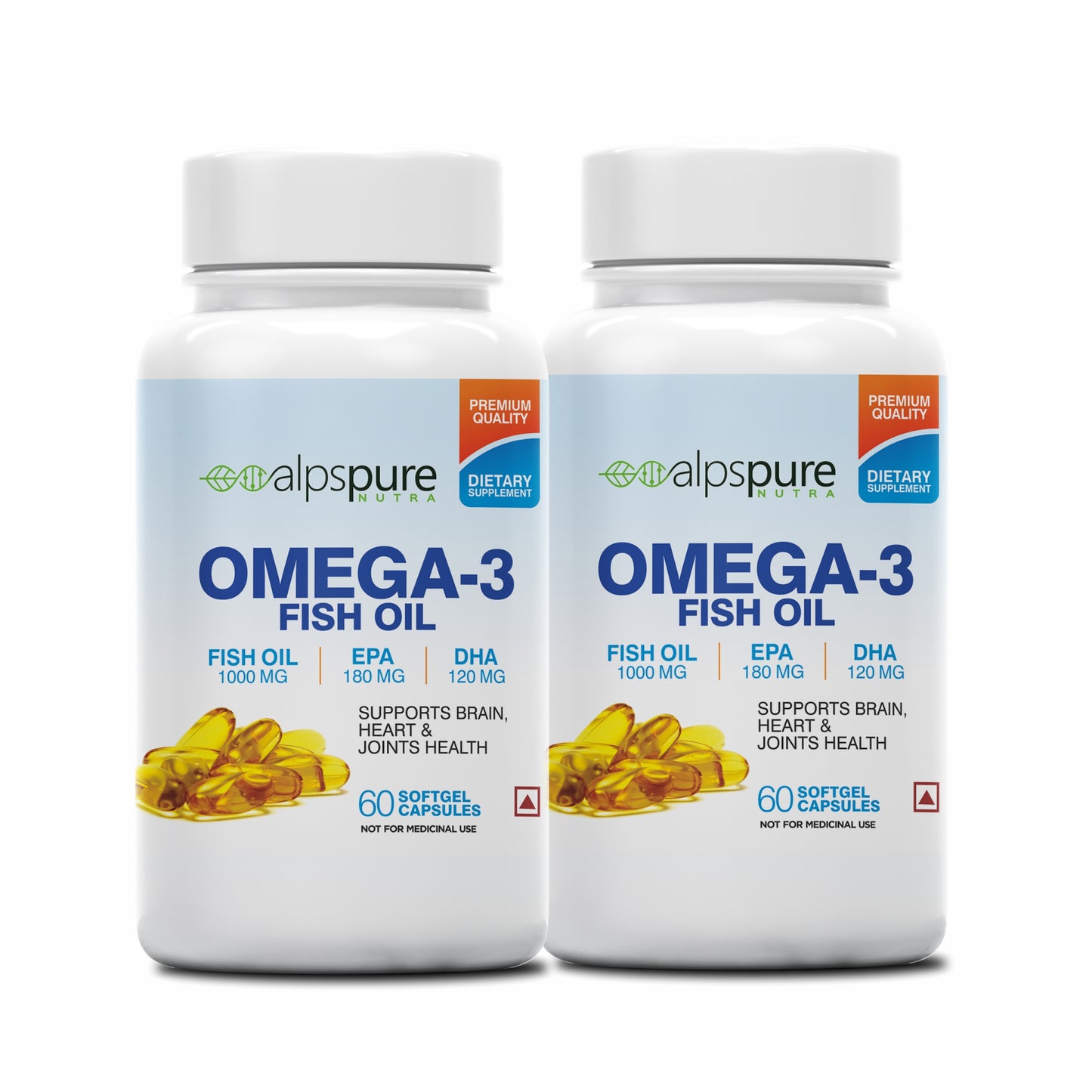 Omega-3 Fish Oil Softgel Capsules