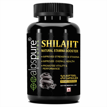 100% Pure Himalyan Shilajit Softgel