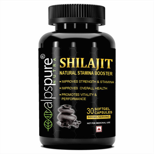 100% Pure Himalyan Shilajit Softgel