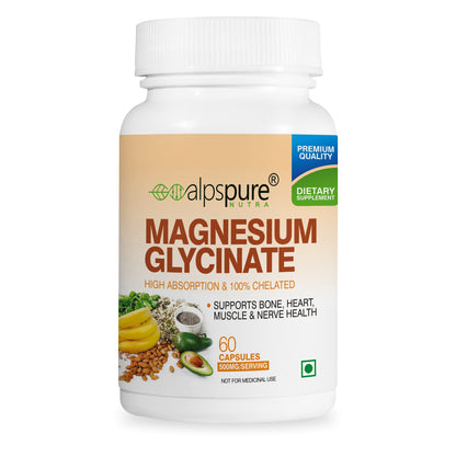 Relax & Recharge with Magnesium Glycinate Capsules for Better Sleep