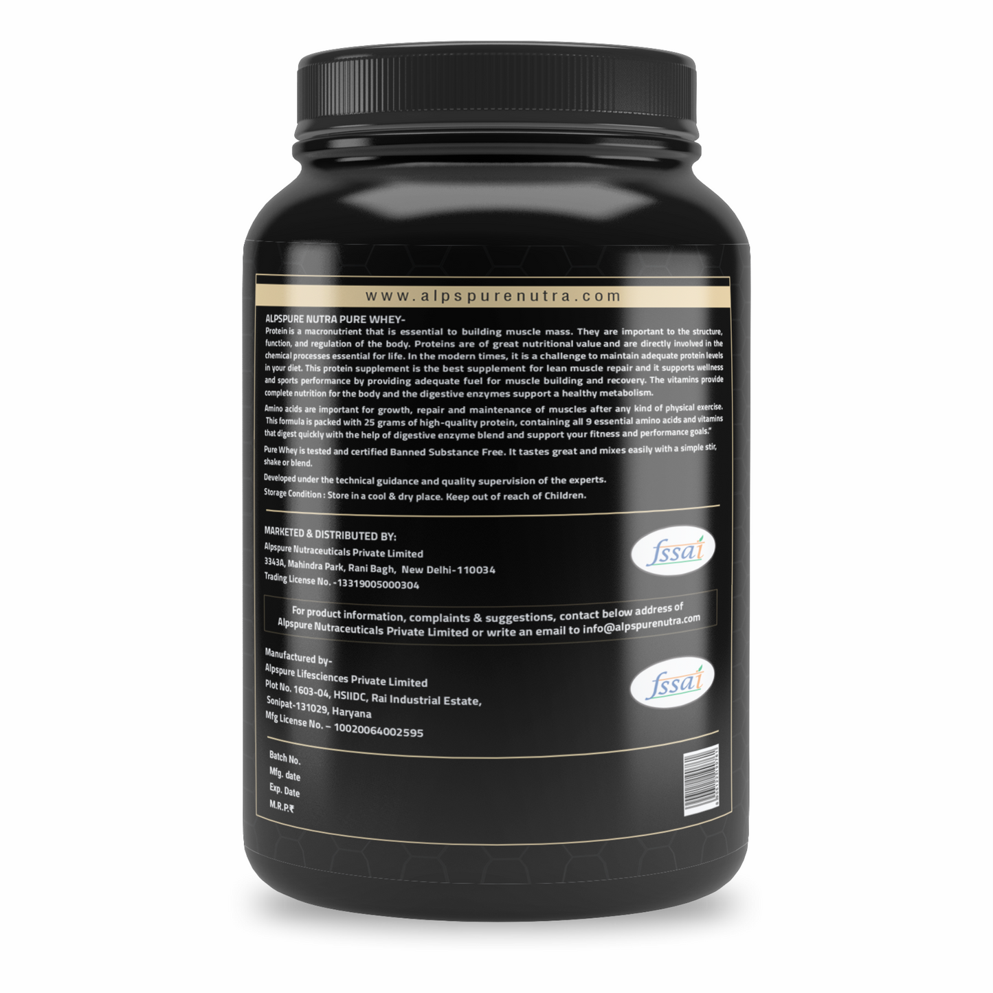 Premium Pure Whey Protein Powder for Optimal Muscle Building and Recovery - Boost Your Workouts with High-Quality Protein