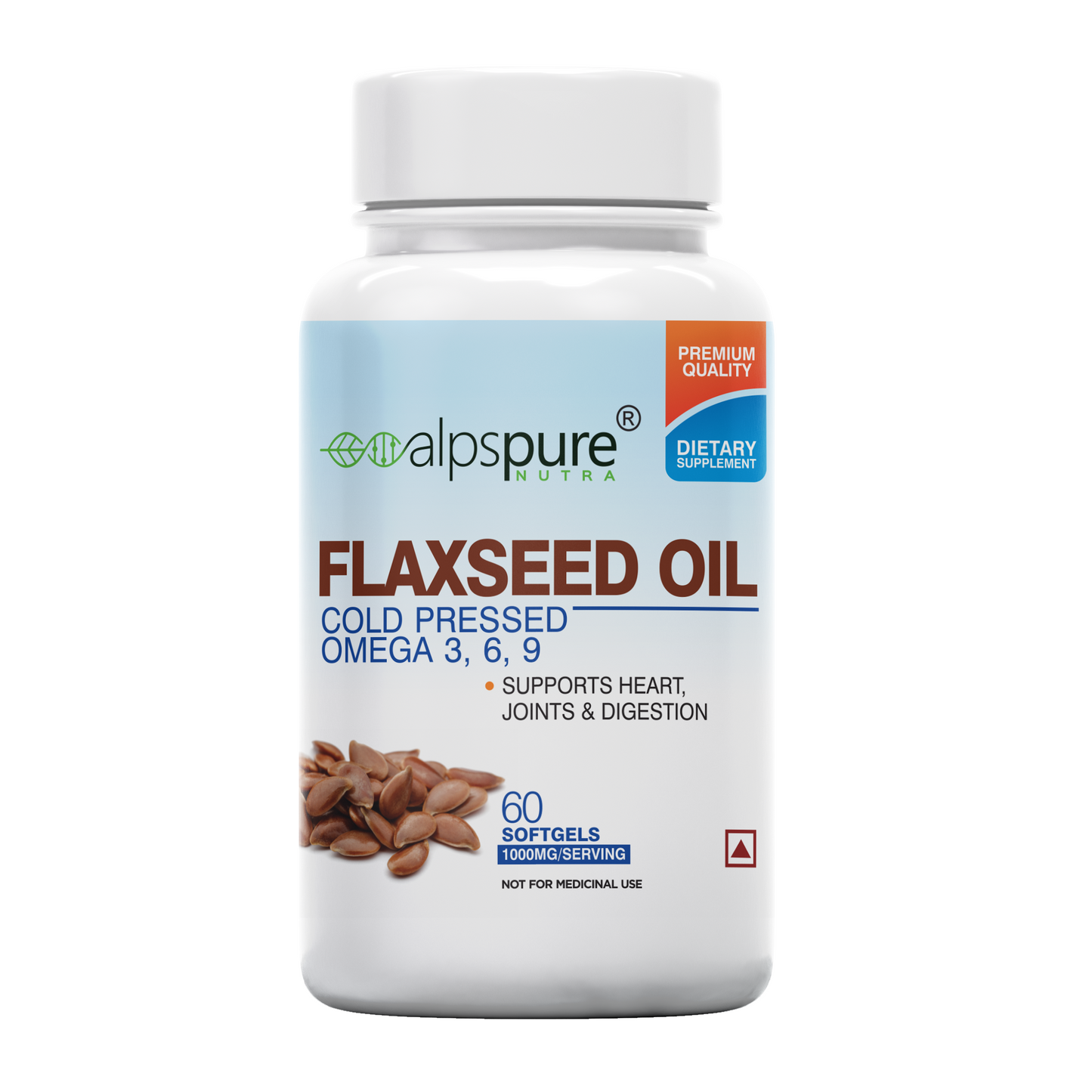 Flaxseed Oil Softgel