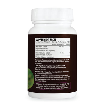 Liver Support Milk Thistle -Tablets