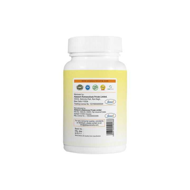 L-CARNITINE With Chromium Picolinate & Piperine - Alpspure Nutra