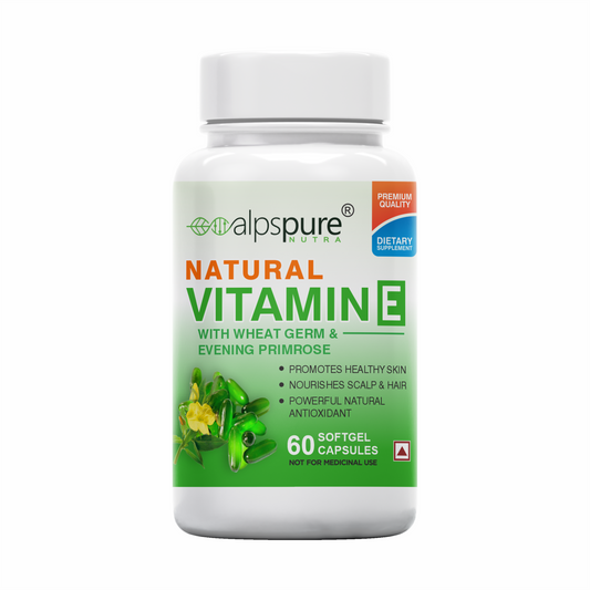 Natural Vitamin E Softgel Capsules